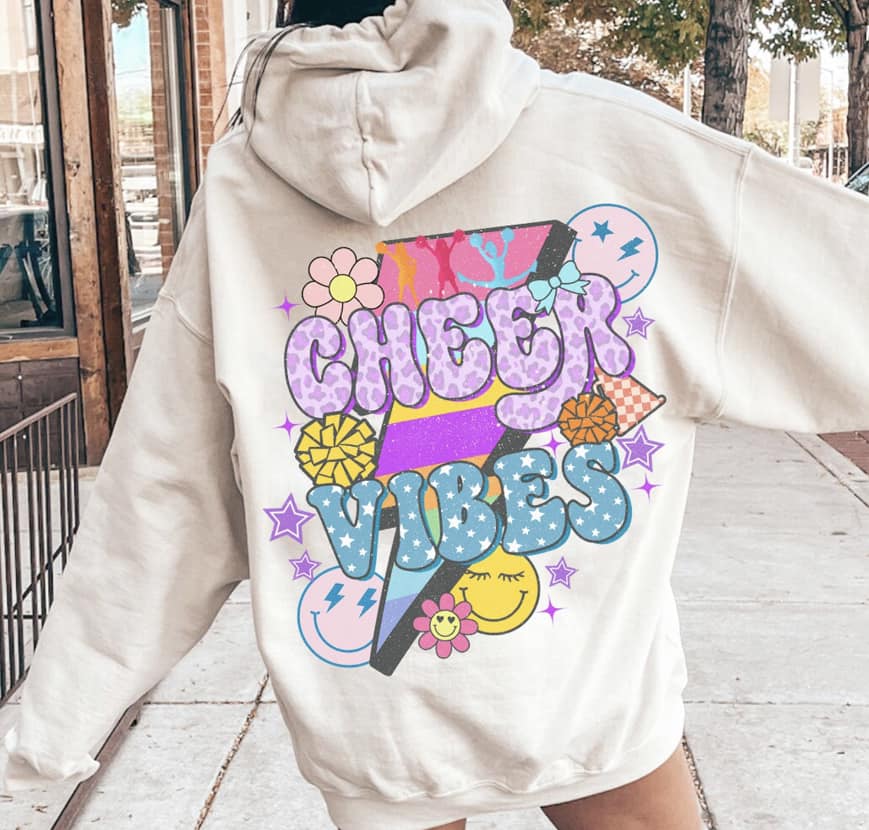 Cheer Vibes Graphic Tee