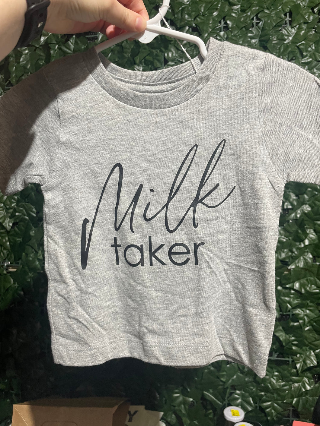Milk Taker Infant/Toddler Screen Print Shirt