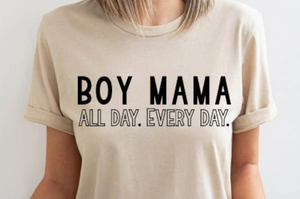 Boy Mama All Day Everyday Graphic Tee