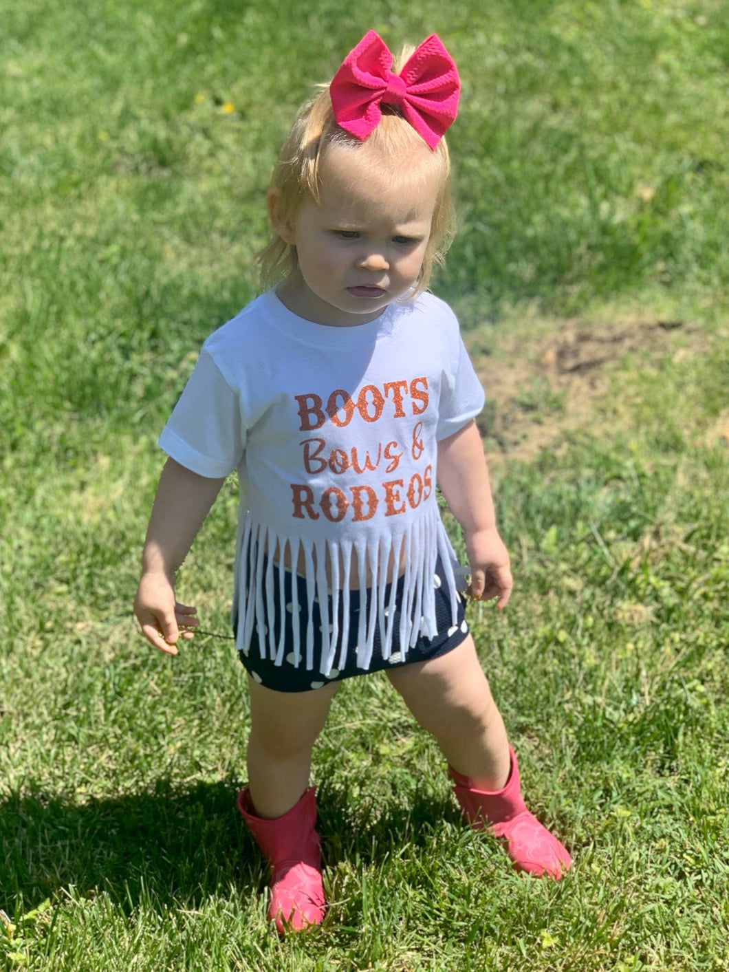 Boots, Bows & Rodeos Kids Shirt