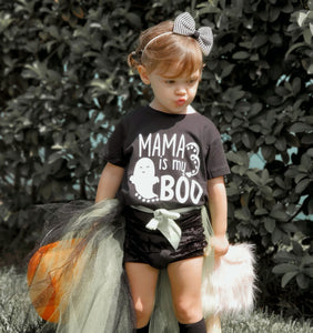 Mama Is My Boo Kids HTV Shirt