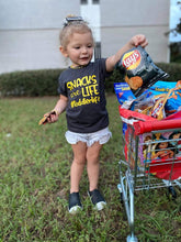Load image into Gallery viewer, Snacks Are Life #ToddlerLife HTV Shirt