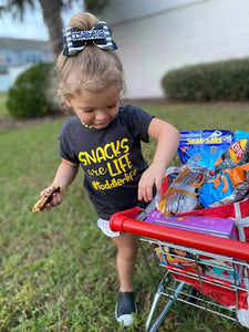 Snacks Are Life #ToddlerLife HTV Shirt