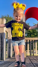 Load image into Gallery viewer, Summer Time Toddler/Youth Screen Print Shirt