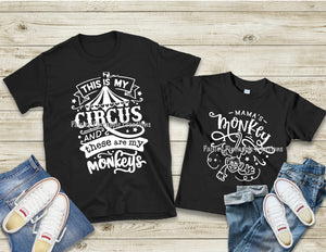 This Is My Circus / Mama's Monkey Mommy & Me Set