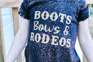 Boots, Bows, & Rodeos Tshirt Dress