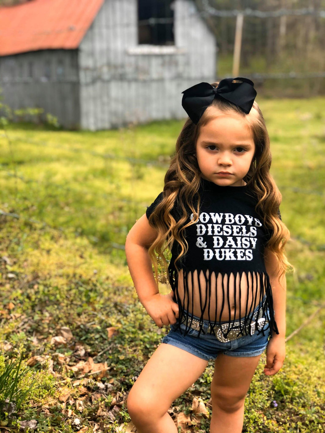 Cowboys, Diesels, & Daisy Dukes Kids Shirt