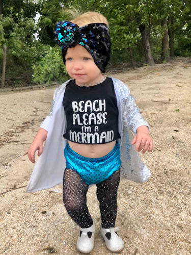 Beach Please I'm A Mermaid Shirt