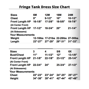 Darlin' Fringe Tank Dress