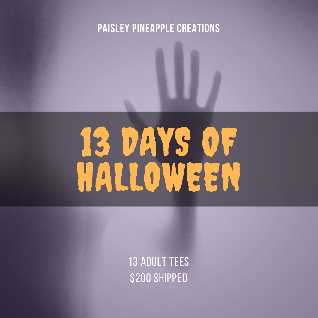 13 Days of Halloween Adult Bundle