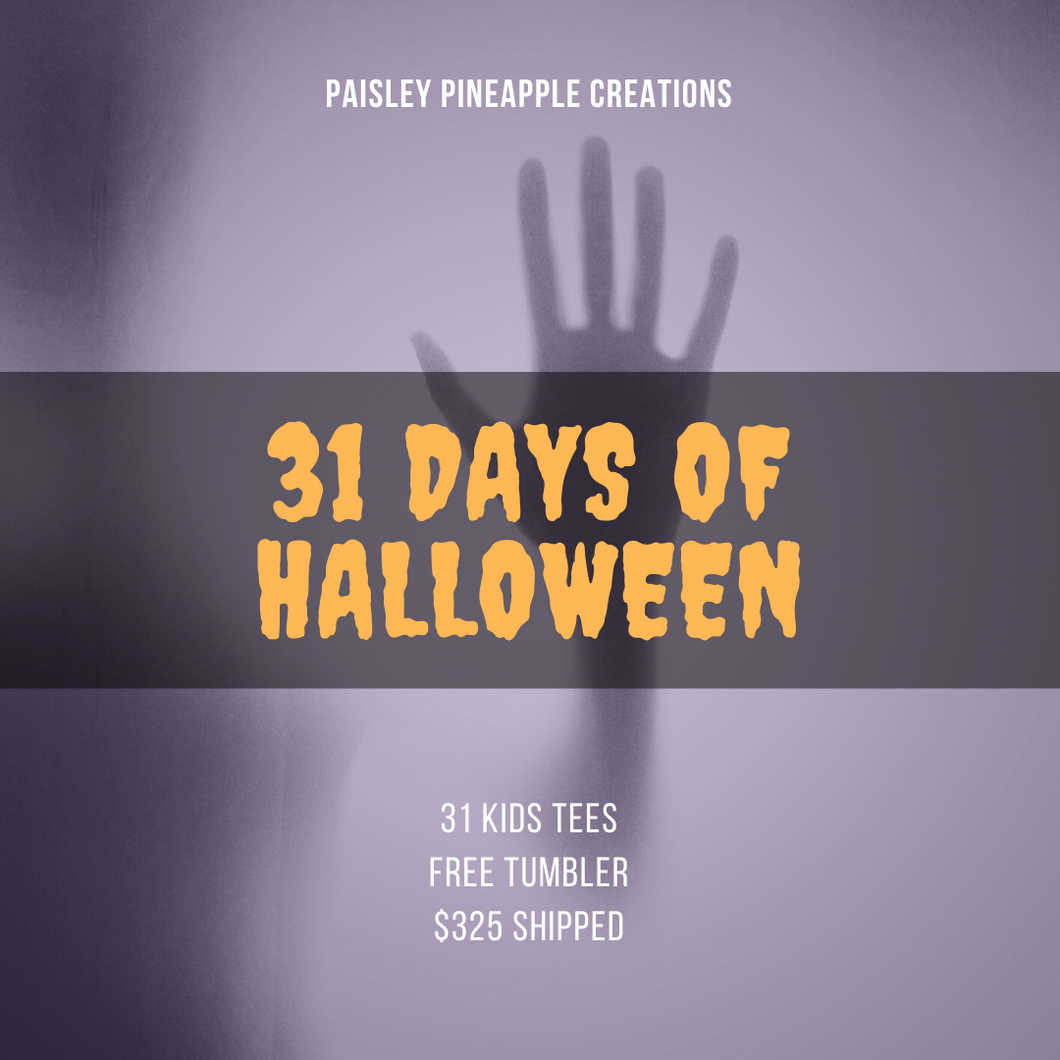 31 Days of Halloween Kids Bundle