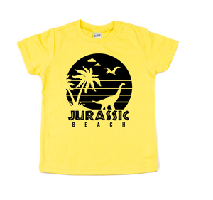 Jurassic Beach Toddler/Youth Screen Print Shirt