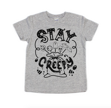 Load image into Gallery viewer, Stay Creepy Kids Screen Print Shirt