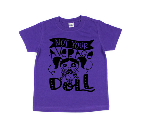 Not Your Average Doll Kids Screen Print Shirt
