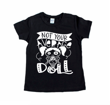 Load image into Gallery viewer, Not Your Average Doll Kids Screen Print Shirt