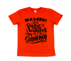 Be A Sanderson Kids Screen Print Shirt