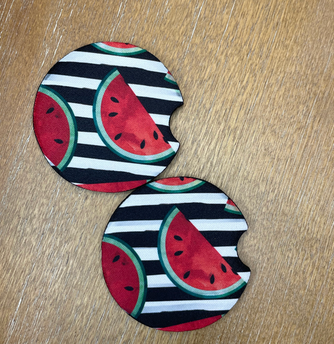 Watermelon Car Coasters