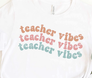 Teacher Vibes Shirt