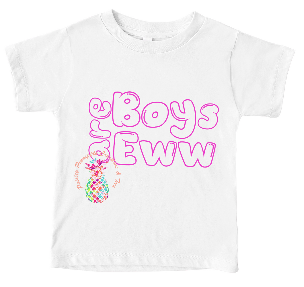 Boys Are Eww Kids Shirt