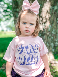 Stay Wild Kids Shirt