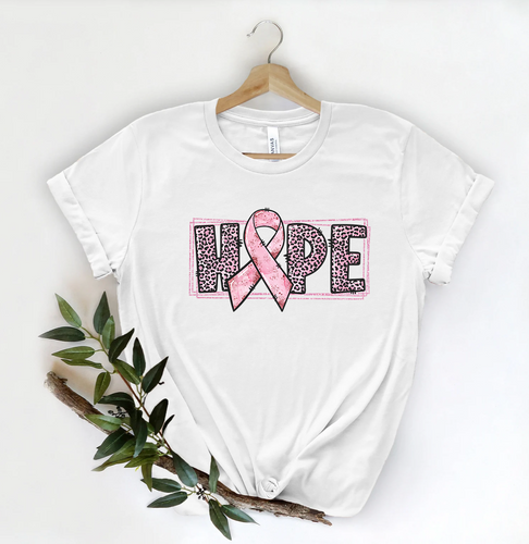 Hope (Pink Leopard) Graphic Tee