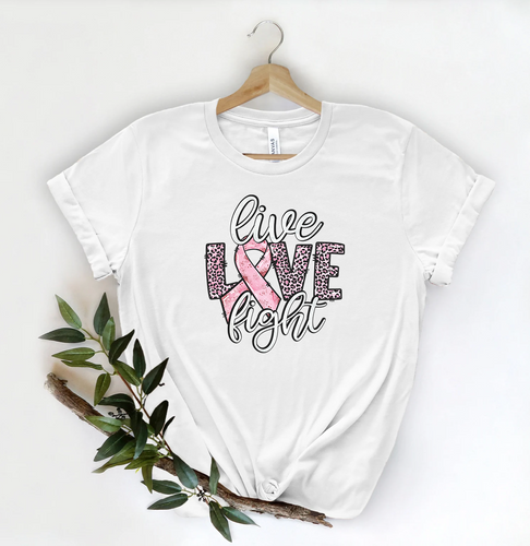 Live Love Fight Graphic Tee