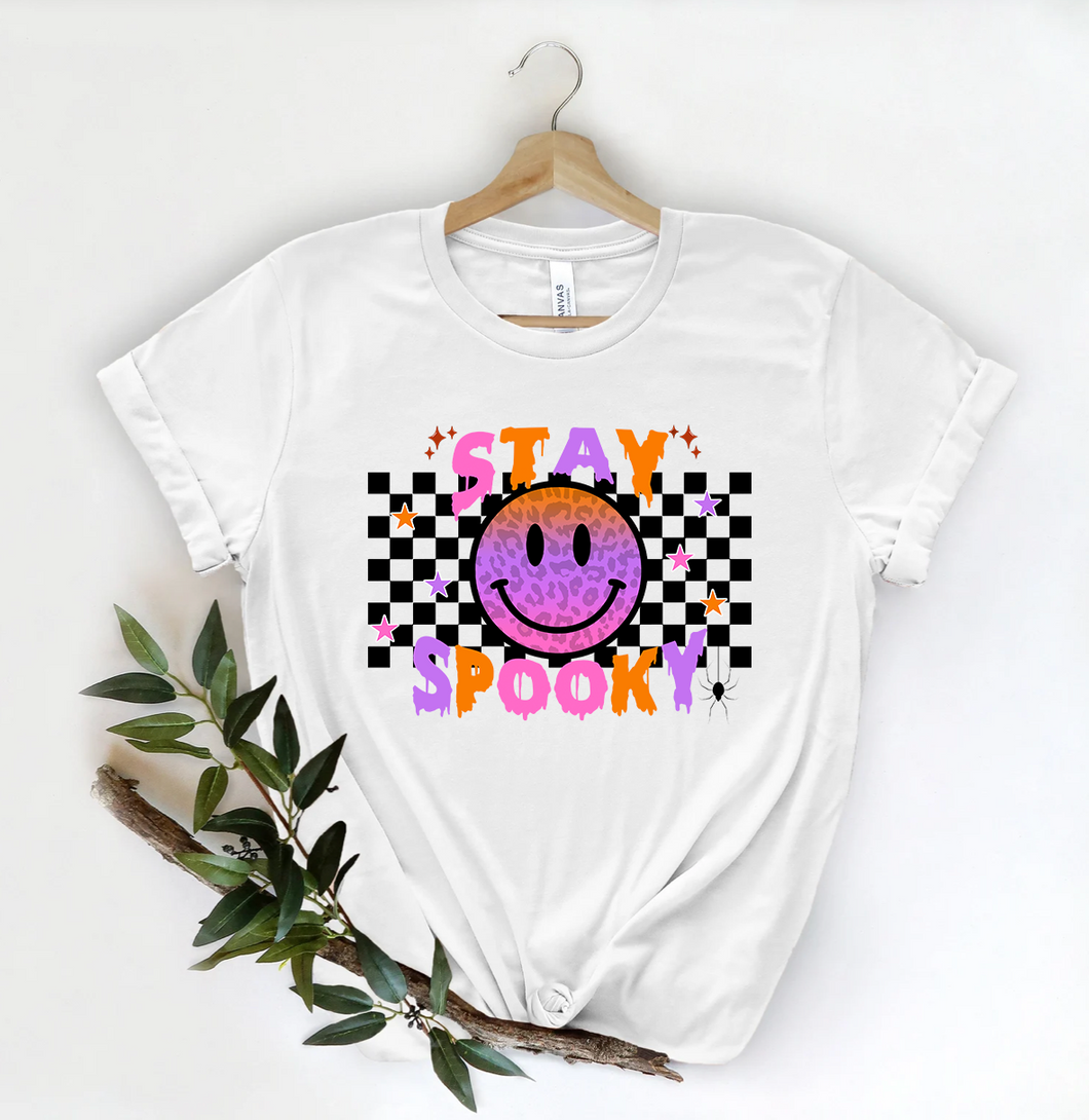 Stay Spooky (Bright Smiley) Graphic Tee