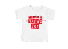 Load image into Gallery viewer, Straight Up Mama&#39;s Boy Kids HTV Shirt