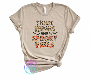 Thick Thighs & Spooky Vibes Shirt